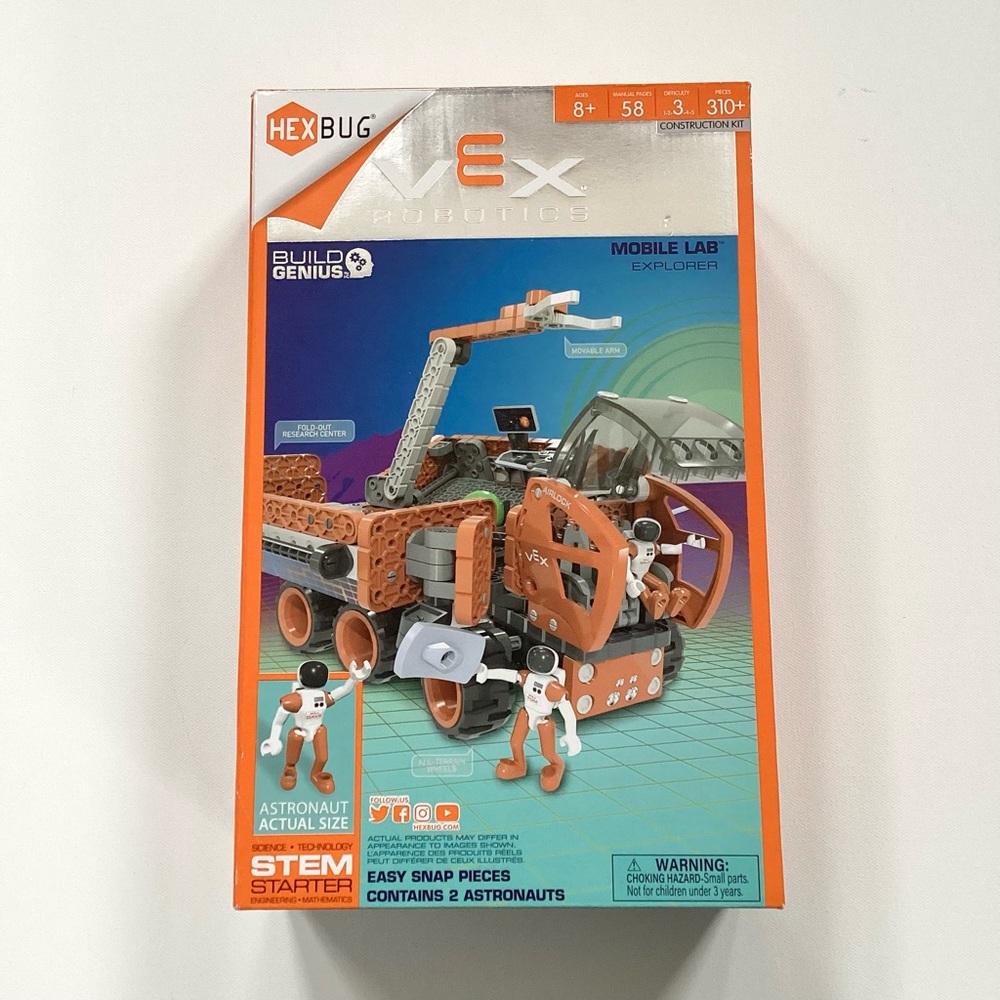NWOT HexBug Mobile Lab Explorer Building Set